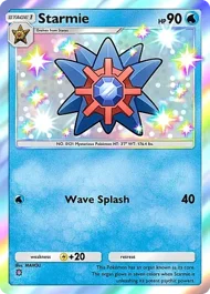 Cannot be exchange due to Pokemon TCG Pocket rules starmie