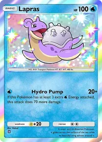 Cannot be exchange due to Pokemon TCG Pocket rules lapras