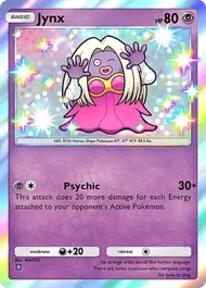 Cannot be exchange due to Pokemon TCG Pocket rules jynx