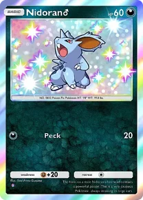 Cannot be exchange due to Pokemon TCG Pocket rules nidoran