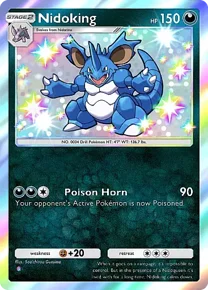 Cannot be exchange due to Pokemon TCG Pocket rules nidoking