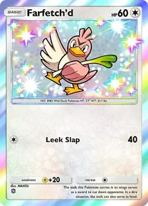 Cannot be exchange due to Pokemon TCG Pocket rules farfetchd