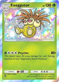 Cannot be exchange due to Pokemon TCG Pocket rules exeggutor