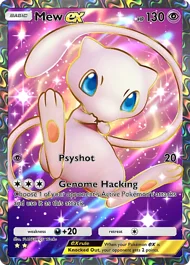 Cannot be exchange due to Pokemon TCG Pocket rules mew-ex