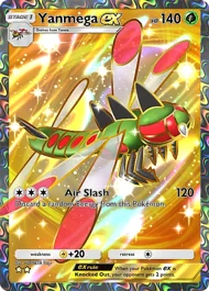 Cannot be exchange due to Pokemon TCG Pocket rules yanmega-ex