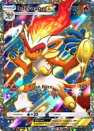 Cannot be exchange due to Pokemon TCG Pocket rules infernape-ex