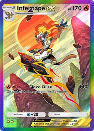 Cannot be exchange due to Pokemon TCG Pocket rules infernape-ex