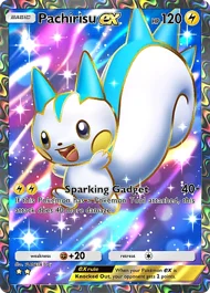 Cannot be exchange due to Pokemon TCG Pocket rules pachirisu-ex