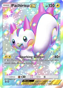 Cannot be exchange due to Pokemon TCG Pocket rules pachirisu-ex