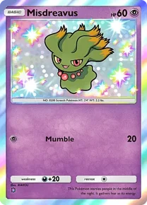 Cannot be exchange due to Pokemon TCG Pocket rules misdreavus