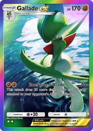 Cannot be exchange due to Pokemon TCG Pocket rules gallade-ex
