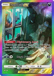 Cannot be exchange due to Pokemon TCG Pocket rules darkrai-ex