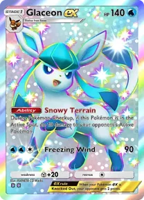 Cannot be exchange due to Pokemon TCG Pocket rules glaceon-ex