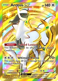 Cannot be exchange due to Pokemon TCG Pocket rules arceus-ex