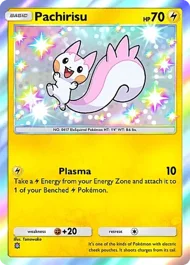 Cannot be exchange due to Pokemon TCG Pocket rules pachirisu