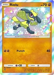 Cannot be exchange due to Pokemon TCG Pocket rules riolu