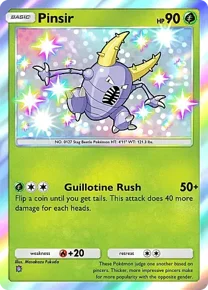 Cannot be exchange due to Pokemon TCG Pocket rules pinsir