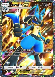 Cannot be exchange due to Pokemon TCG Pocket rules lucario-ex