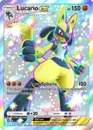 Cannot be exchange due to Pokemon TCG Pocket rules lucario-ex