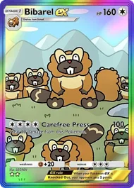 Cannot be exchange due to Pokemon TCG Pocket rules bibarel-ex