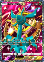 Cannot be exchange due to Pokemon TCG Pocket rules dhelmise-ex