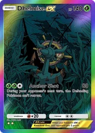 Cannot be exchange due to Pokemon TCG Pocket rules dhelmise-ex