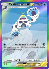 Cannot be exchange due to Pokemon TCG Pocket rules crabominable-ex