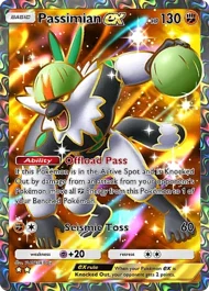 Cannot be exchange due to Pokemon TCG Pocket rules passimian-ex