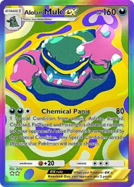 Cannot be exchange due to Pokemon TCG Pocket rules alolan-muk-ex