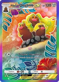 Cannot be exchange due to Pokemon TCG Pocket rules alolan-dugtrio-ex