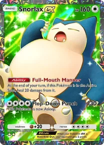 Cannot be exchange due to Pokemon TCG Pocket rules snorlax-ex