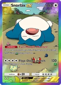 Cannot be exchange due to Pokemon TCG Pocket rules snorlax-ex