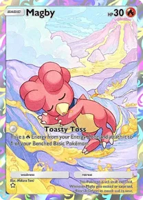 Cannot be exchange due to Pokemon TCG Pocket rules magby