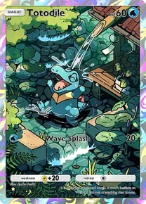 Cannot be exchange due to Pokemon TCG Pocket rules totodile