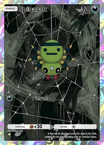 Cannot be exchange due to Pokemon TCG Pocket rules spinarak