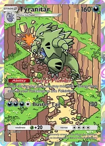 Cannot be exchange due to Pokemon TCG Pocket rules tyranitar