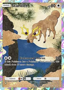 Cannot be exchange due to Pokemon TCG Pocket rules stantler