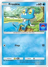 Cannot be exchange due to Pokemon TCG Pocket rules froakie