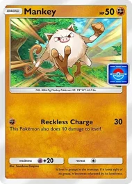 Cannot be exchange due to Pokemon TCG Pocket rules mankey