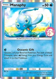 Cannot be exchange due to Pokemon TCG Pocket rules manaphy