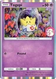 Cannot be exchange due to Pokemon TCG Pocket rules togepi