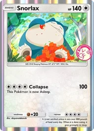 Cannot be exchange due to Pokemon TCG Pocket rules snorlax