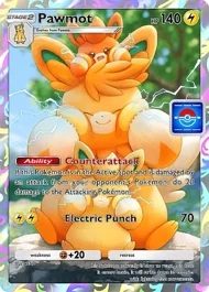 Cannot be exchange due to Pokemon TCG Pocket rules pawmot