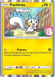 Cannot be exchange due to Pokemon TCG Pocket rules pachirisu