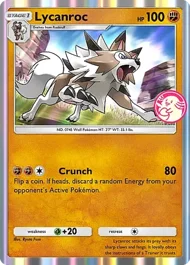 Cannot be exchange due to Pokemon TCG Pocket rules lycanroc