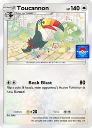Cannot be exchange due to Pokemon TCG Pocket rules toucannon