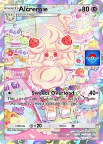 Cannot be exchange due to Pokemon TCG Pocket rules alcremie