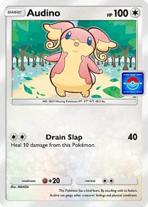 Cannot be exchange due to Pokemon TCG Pocket rules audino