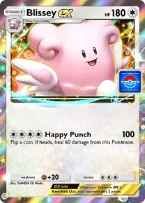 Cannot be exchange due to Pokemon TCG Pocket rules blissey-ex