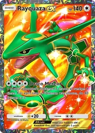 Cannot be exchange due to Pokemon TCG Pocket rules rayquaza-ex
